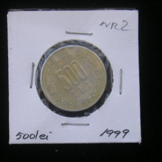 M1 C10 - Moneda foarte veche 81 - Romania - 500 lei 1999