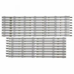 Set barete led , Televizor Samsung 50 inch , 8 barete cu 6 led-uri si 8 barete cu 7 led-uri