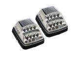 Set lampa semnalizare fata fata MERCEDES Clasa G (W461/W463) 09.1989-09.2018, partea stanga, LED; transparent, silver; TUNING,
