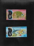 Set Costa Rica: 1000 si 2000 Colones Polimer UNC - Bancnote Colectie