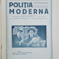 POLITIA MODERNA , REVISTA LUNARA DE SPECIALITATE , LITERATURA SI STIINTA , ANUL IX , NR. 106 , DECEMBRIE , 1934