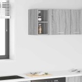 vidaXL Dulap suspendat Riga Gri Sonoma 20 x 29,5 x 40 cm Lemn compozit 884407