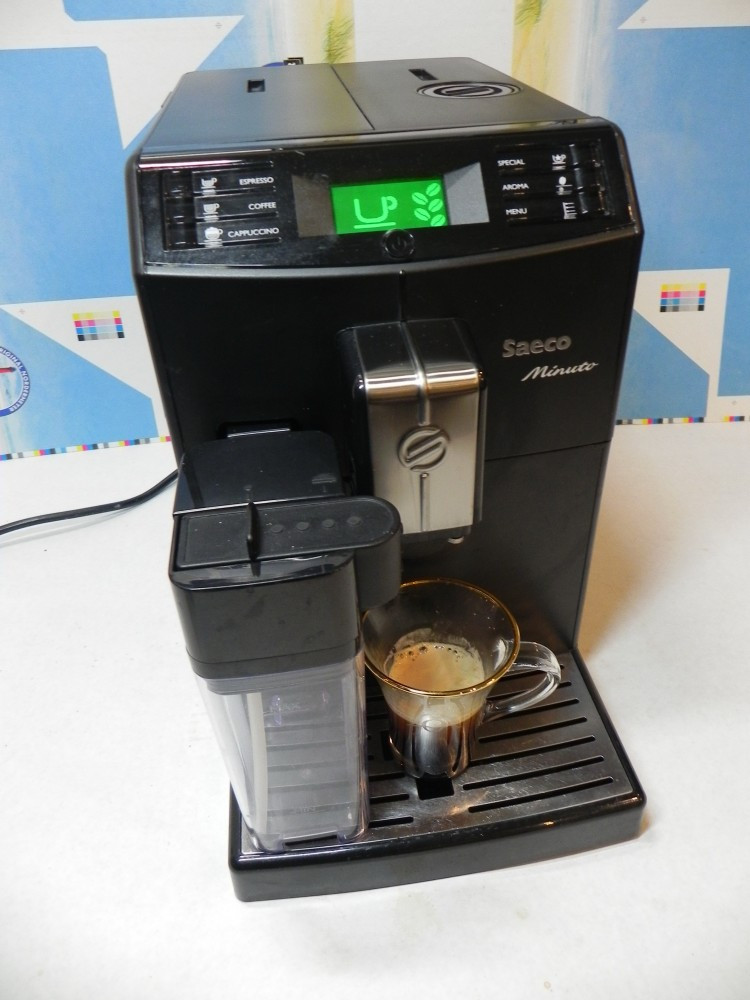 Espressor Automat Philips Saeco Minuto cu cana lapte cafea boabe cappuccino  | arhiva Okazii.ro