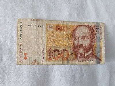 Croatia 100 Kuna 2002 foto