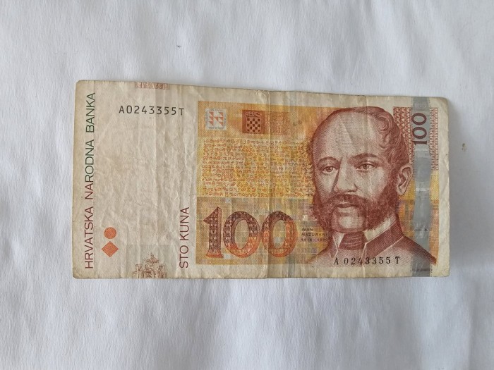 Croatia 100 Kuna 2002