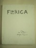 Florica - Ion Pillat &amp; Ștefan Popescu, Ediție Princeps 1926, Semnături Olografe, Nr. 569/1003, Bibliofilie, Legătură Originală