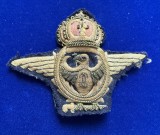 Cuc cascheta brodat aviatie militara regala perioada Carol 2