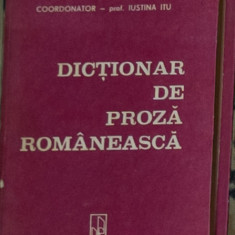 Iustina Itu - Dictionar de proza romaneasca