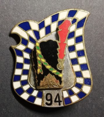 Insigna Militara Regimentala Regiment 94 Infanterie Franța Drago G 1635 foto