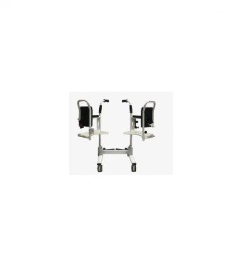 Scaun cu Toaleta si Roti Multifunctional pentru Ridicare si Transfer Pacienti Dr. Happy JL2000 foto
