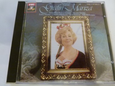 Grafin Mariza- Kalman, cd foto