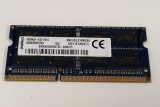 Memorie RAM Laptop, Kingston, 8GB, 2Rx8, DDR3L, PC3L-12800S, 1600MHz, 1.35V, MSI16D3LS1MNG/8G, CL11, Non-ECC, SODIMM, 204 pini
