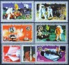 R.Guinea Ecuatoriala. -COSMOS-APOLLO 15- 1 serie a 7 valori-MNH.**GEQ 061, Asia, Spatiu