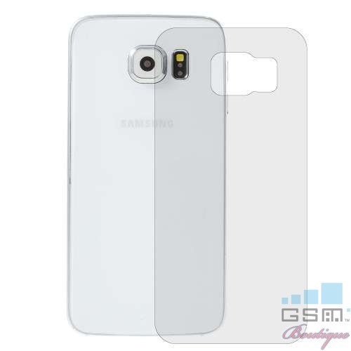 Geam Protectie Capac Baterie Spate Samsung Galaxy S6 edge G925 Tempered Geam Protectie Capac Baterie Spate Samsung Galaxy S6 edge G925 Tempered