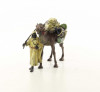 Arab cu dromaderul - statueta vieneza din bronz masiv ND-36, Animale