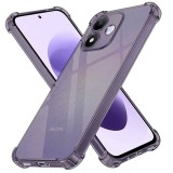 Asteroid GSM - Shockproof Clear Silicone - Xiaomi Redmi Note 17 4G / Redmi Note 17 5G - Smoke Black