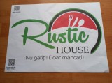 Reclama restaurant &quot;RUSTIC HAUSE&quot; .