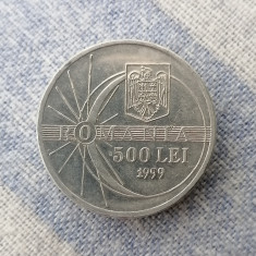 500 lei 1999 - comemorativa.eclipsa.scris cant avers Tip A. ROMÂNIA. 1