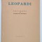 LEOPARDI , POEZII , traduse de GIUSEPPE CIFARELLI