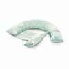Perna Gravide si Alaptare Multifunctionala BabyJem Gri - Suport Lombar, Somn Confortabil, Bebelusi