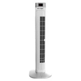 Ventilator turn V-tac, 55W, 3 viteze, inaltime 92cm, display, telecomanda