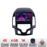 Navigatie Hyundai I30 2009-2012 clima automata A-I30AUTOMATIC 4+64 InCell Display 1K Android Waze USB Navigatie Internet Youtube Rad CarStore Technolo