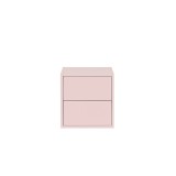 Boxie 2 fi&oacute;kos fali szekr&eacute;ny 40x40x37 cm pink