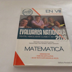 Evaluarea Nationala matematica consolidare 2017- Gheorghe Iurea, Dorel Luchian