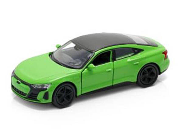 Macheta auto Audi GT RS E-TRON verde 2021, 1:38 Welly