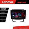 Navigatie Ssangyong Korando 2011-2013 Lenovo Kit-159 8 core QLED 2K 4+64 360 Android Waze USB Navigatie Internet Youtube Radio CarStore Technology