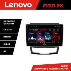 Navigatie Ssangyong Korando 2011-2013 Lenovo Kit-159 8 core QLED 2K 4+64 360 Android Waze USB Navigatie Internet Youtube Radio CarStore Technology