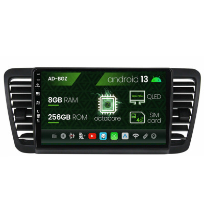 Navigatie Subaru Legacy (2004-2010), Android 13, Z-Octacore 8GB RAM + 256GB ROM, 9 Inch - AD-BGZ9008+AD-BGRKIT338 foto