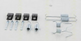 Set accesorii, saboti frana parcare TOYOTA COROLLA Combi (E12J, E12T) (2001 - 2007) TRISCAN 8105 102613