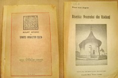 B845-I-Cozia-Manastirea neamului Radauti-Editii brosura anii 1950-PRET PE BUCATA