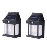 Set 2 Lampa Solara de Perete LED Tip Felinar