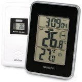 Statie meteo Sencor SWS 25 BS, Afisaj LCD, Negru