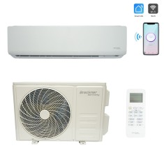 Aparat aer conditionat inverter 9000 BTU TCL Breckner Germany A++/A+ cu incalzire, dezumidificare 1 L/h, Wi-Fi Smart Life, R32, kit instalare