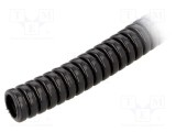Tub protecție cabluri LAPP SILVYN&reg; FPAS 18 poliamidă negru 14,2mm -20-100&deg;C