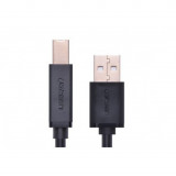 Cablu de imprimare USB 2.0 AM la BM placat cu aur-Lungime 2 Metri