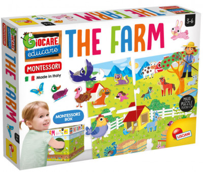 Joc tactil Montessori - Ferma PlayLearn Toys foto