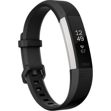 Bratara fitness Fitbit Alta HR, Negru (large size) | Okazii.ro