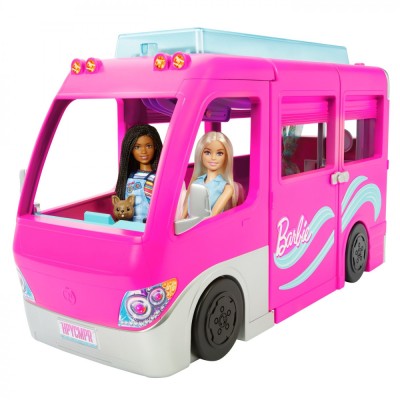 BARBIE VEHICUL DREAM CAMPER foto
