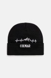 Colmar caciula de lana culoarea negru, de lana, 5088.1XD