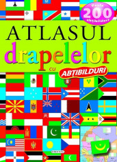 Atlasul drapelelor cu abtibilduri PlayLearn Toys foto