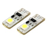 Bec LED auto SMD de pozitie Canbus Carguard CAN103, T10, 3 W, 36 lm, 12 V, set 2 bucati