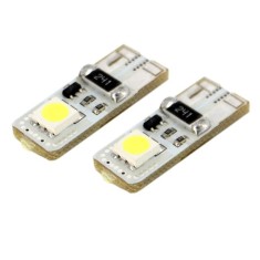 Bec LED auto SMD de pozitie Canbus Carguard CAN103, T10, 3 W, 36 lm, 12 V, set 2 bucati