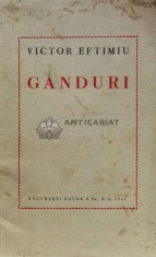 Ganduri (1940) - 1940 - Victor Eftimiu (G72)