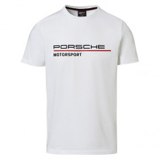 Tricou Barbati Oe Porsche Motorsport Fanwear Collection Alb Marime XXXL foto