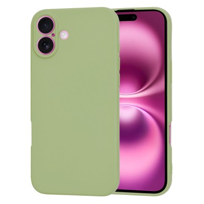 Husa silicon iPhone 16 Plus Techsuit SoftFlex, verde foto