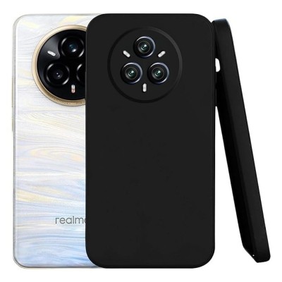 BestCase&amp;reg; Husa Slim Silicon pentru Realme 14 Pro Plus 5G, Negru mat foto